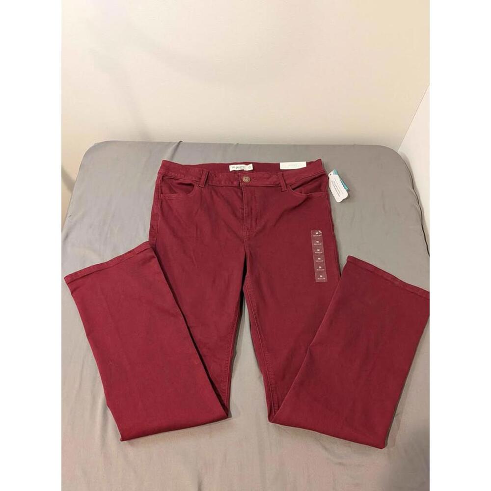 m jeans by maurices Maroon Slim Boot Jeans M Regular